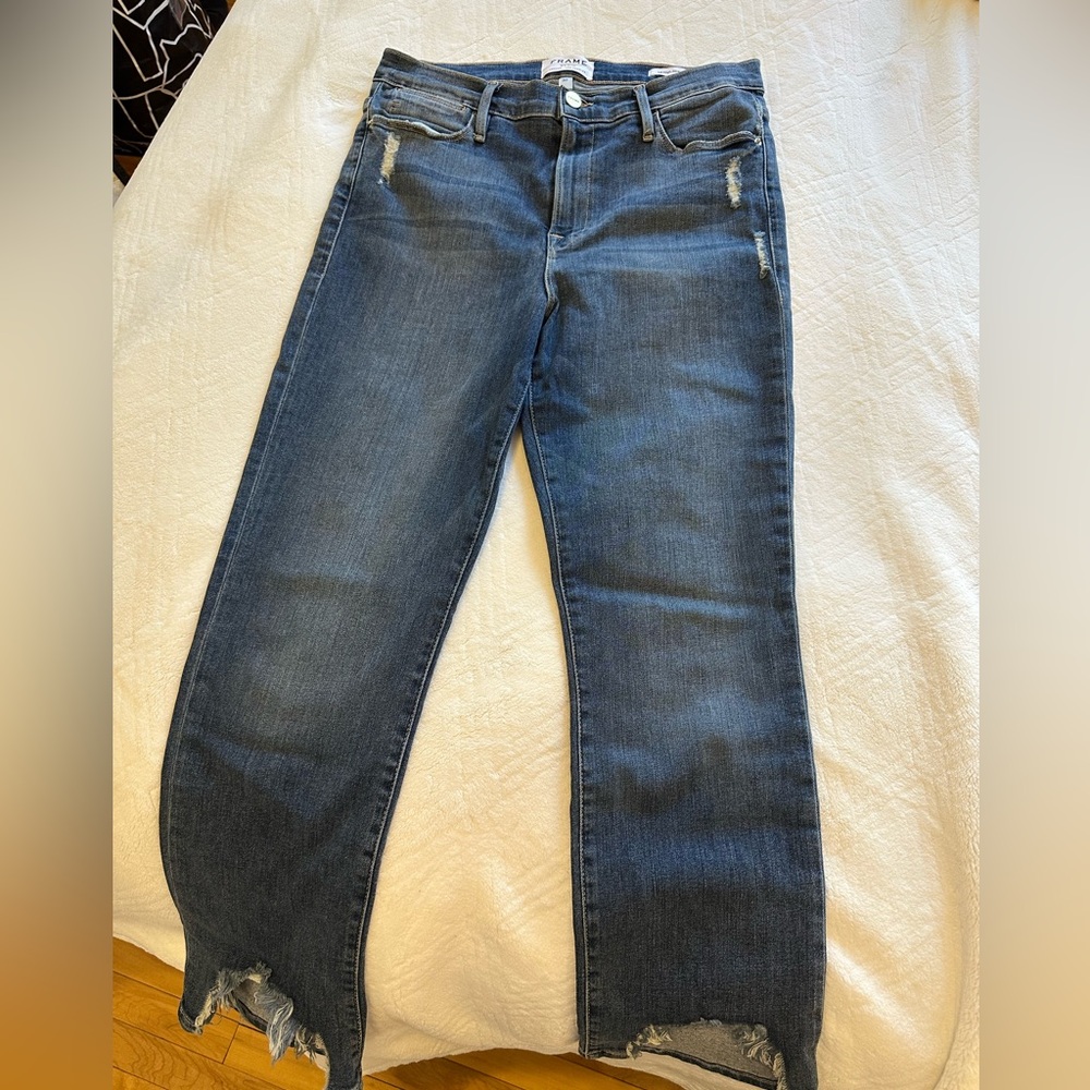 Frame Denim Ankle Length Jeans